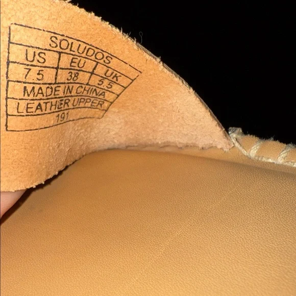 Soludos Gold Espadrille Sandals - Picture 7 of 9